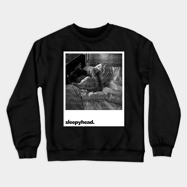 Sleepyhead Crewneck Sweatshirt by sagitaerniart